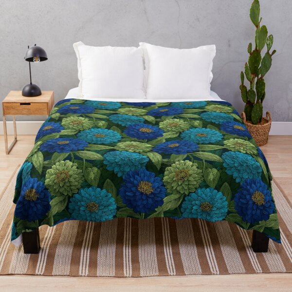 Item preview, Flourishing Zinnia Flower - Tropical Flower Pattern - Christmas Gifts For Men designed and sold by RoyalStarsPatts.