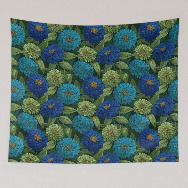 Item preview, Flourishing Zinnia Flower - Tropical Flower Pattern - Christmas Gifts For Men designed and sold by RoyalStarsPatts.