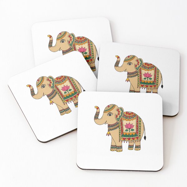 Item preview, Indian art style Elephant  designed and sold by Sakshipaintings.