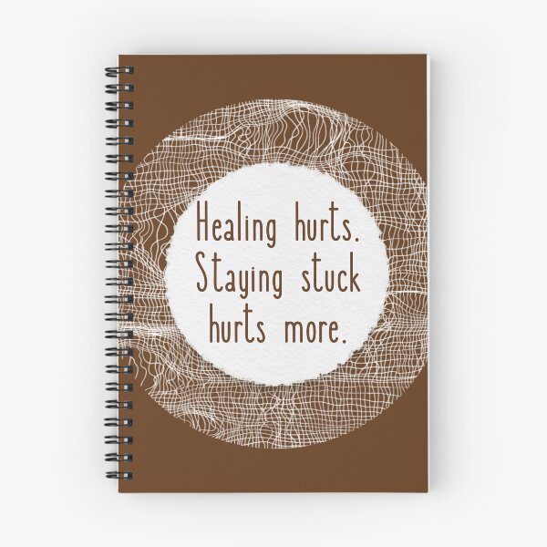 Item preview, Motivational Quote Healing Trauma Bronze designed and sold by TackyTime.