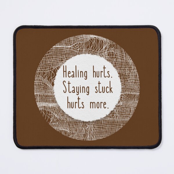 Item preview, Motivational Quote Healing Trauma Bronze designed and sold by TackyTime.