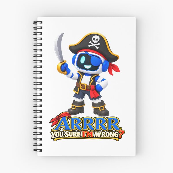 Item preview, Chatty SqueezBot. ARRRR You Sure I'M Wrong? designed and sold by BSCI Designs.