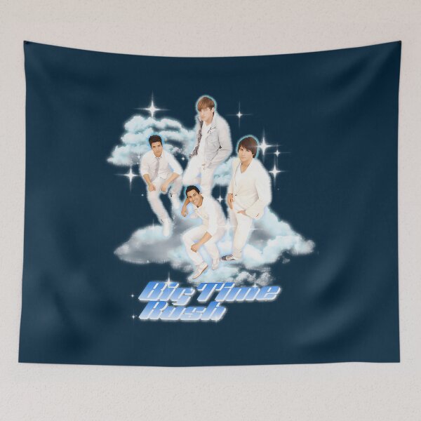 Item preview, White Anf Blue Band Logo Poster  designed and sold by LenoreKulas.