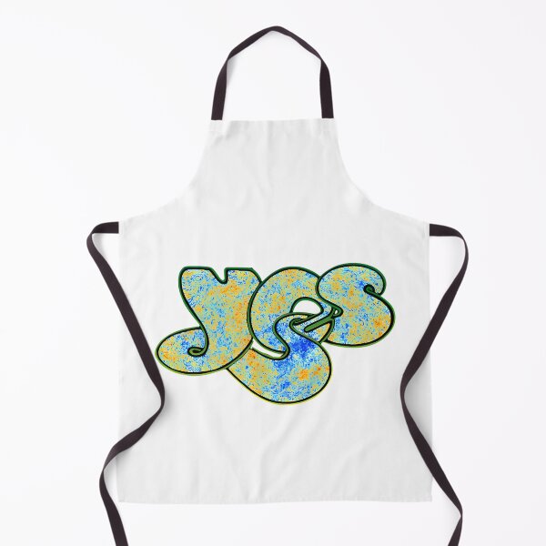 Item preview, Yes Band Logo Speckled Blue Gold Psychedelic Texture designed and sold by LenoreKulas.
