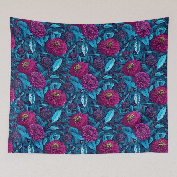 Item preview, Delicate Zinnia - Flower Floral Pattern - Christmas Gifts For Wife designed and sold by RoyalStarsPatts.