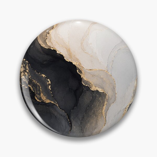 Item preview, Black & Gold Marble – Luxury Minimalist Abstract Design designed and sold by Coverify.
