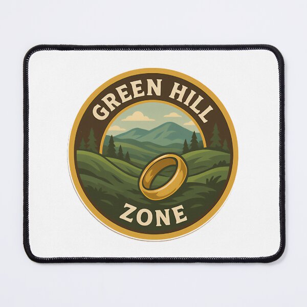 Item preview, Green Hill Zone Retro Gaming Aesthetic - Classic Video Game Level Art LIMITED EDITION designed and sold by JorgeDevis.