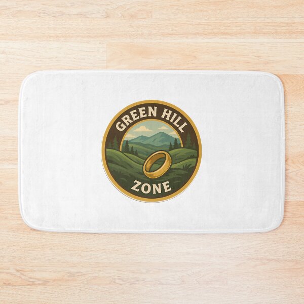 Item preview, Green Hill Zone Retro Gaming Aesthetic - Classic Video Game Level Art LIMITED EDITION designed and sold by JorgeDevis.