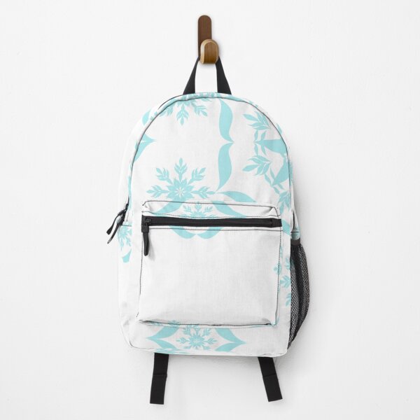 Item preview, Mint Blue Snowflake Decorative Tile Pattern with Floral Geometric Ornaments designed and sold by Ei-Ei.