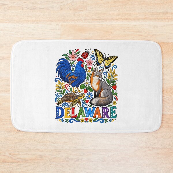 Item preview, Delaware Folk Art Wildlife Celebration designed and sold by taiche.