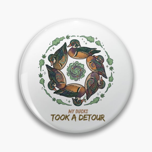 Item preview, My Ducks Took a Detour | Funny Duck Pun Quote Design | Cute Bird Lover Typography designed and sold by CutieGalore.