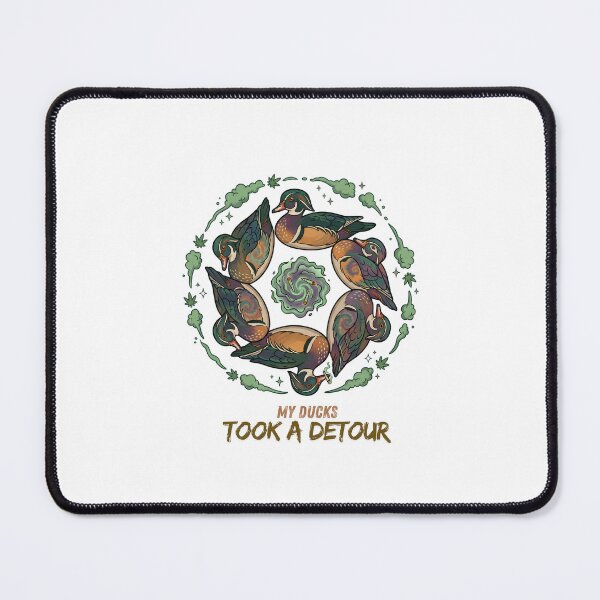 Item preview, My Ducks Took a Detour | Funny Duck Pun Quote Design | Cute Bird Lover Typography designed and sold by CutieGalore.