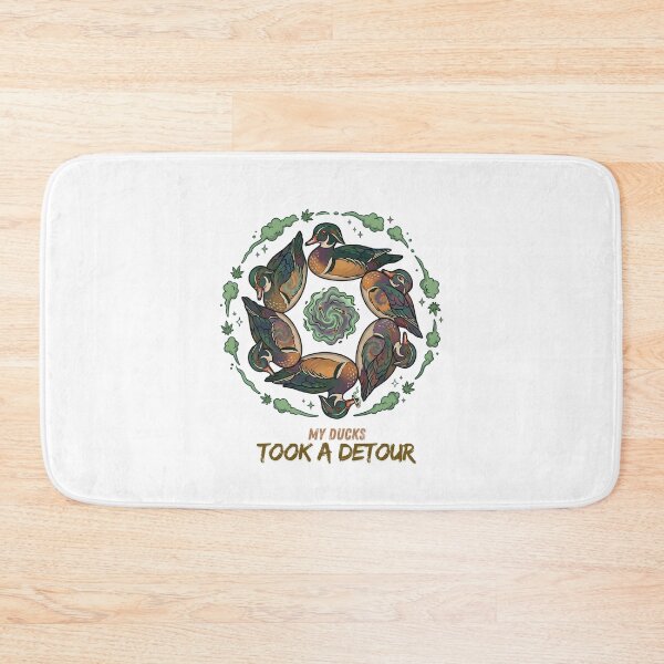Item preview, My Ducks Took a Detour | Funny Duck Pun Quote Design | Cute Bird Lover Typography designed and sold by CutieGalore.