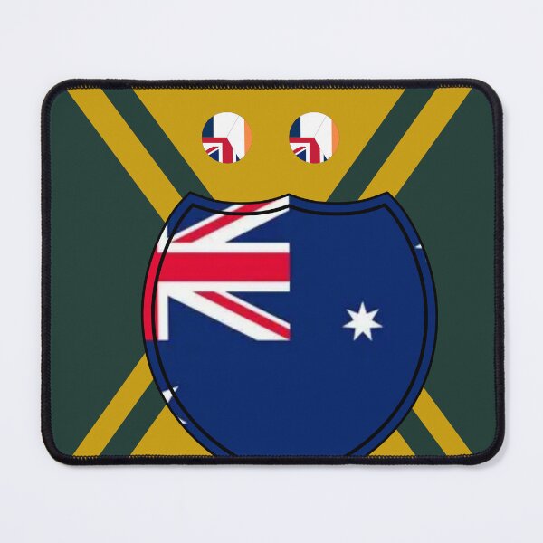 Item preview, Australia Wallabies 2x Rugby World Champions - Host Nations Crest designed and sold by p-Phictures4.