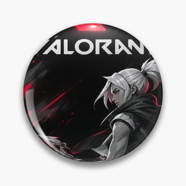 Item preview, Valorant Jett Red & Black Gaming Fan Art designed and sold by NBT-NOVA.