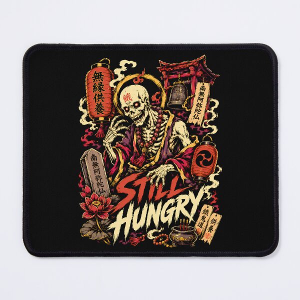 Item preview, Jikininki Undead Spirit Still Hungry Japanese Metal Shirt designed and sold by Tong4130.
