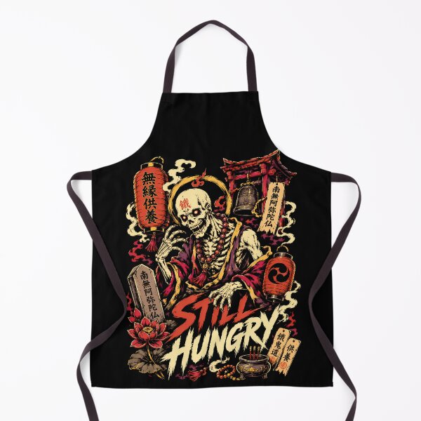 Item preview, Jikininki Undead Spirit Still Hungry Japanese Metal Shirt designed and sold by Tong4130.