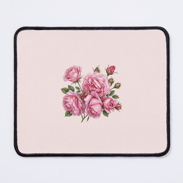Item preview, Pink Roses Botanical Garden Illustration designed and sold by Nature Moments.
