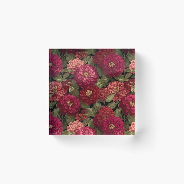 Item preview, Artistic Zinnia Flower - Flower Floral Pattern - Dad Fathers Day Gifts designed and sold by RoyalStarsPatts.