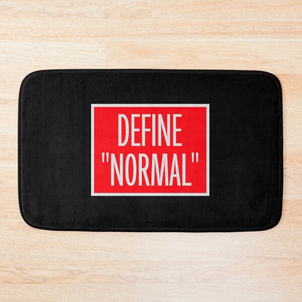 Item preview, Define Normal Sarcastic Funny Dictionary Text Logo designed and sold by shirt-o-mat.