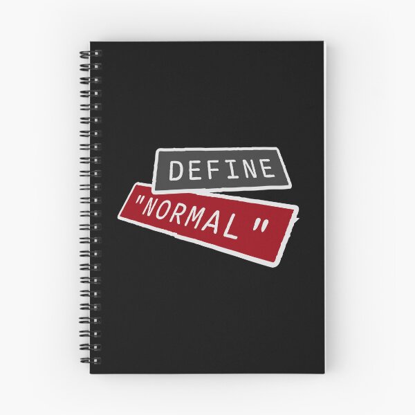 Item preview, Define Normal Sarcastic Funny Dictionary Text Logo designed and sold by shirt-o-mat.