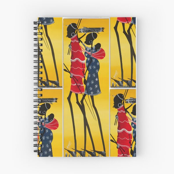 Item preview, Maasai Family Water color painting designed and sold by Joshuasanga76a.