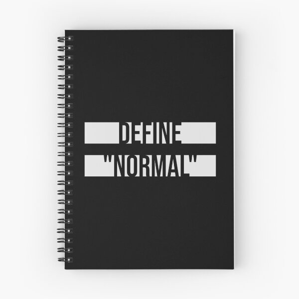 Item preview, Define Normal Sarcastic Funny Dictionary Text Logo designed and sold by shirt-o-mat.