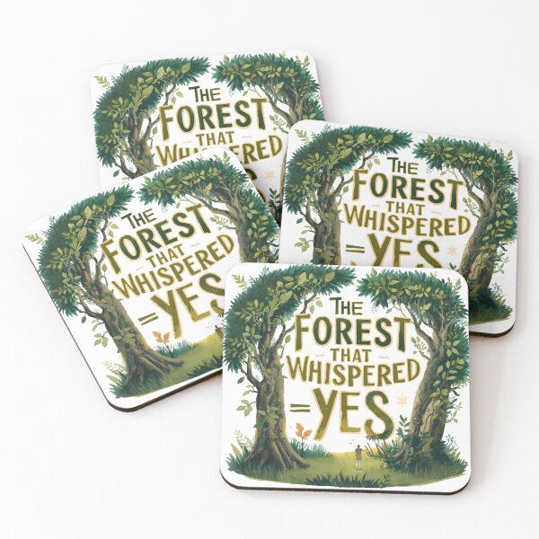 Item preview, The Forest That Whispered Yes designed and sold by catcurio.