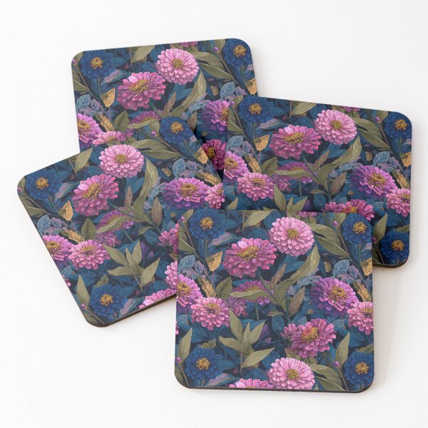 Item preview, Trendy Zinnia Floral  - Flower Garden Pattern - Father'S Day Gift Ideas designed and sold by RoyalStarsPatts.