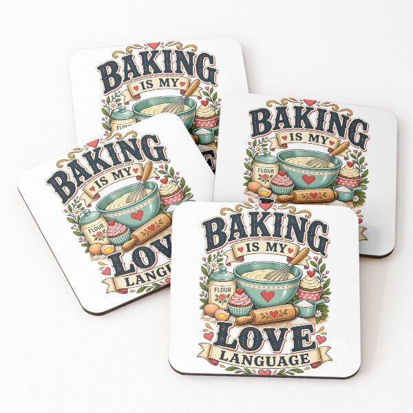 Item preview, Baking Is My Love Language Funny Baker designed and sold by Haji  Kamora.