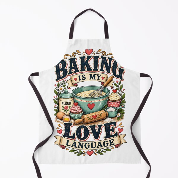 Item preview, Baking Is My Love Language Funny Baker designed and sold by Haji Kamora.