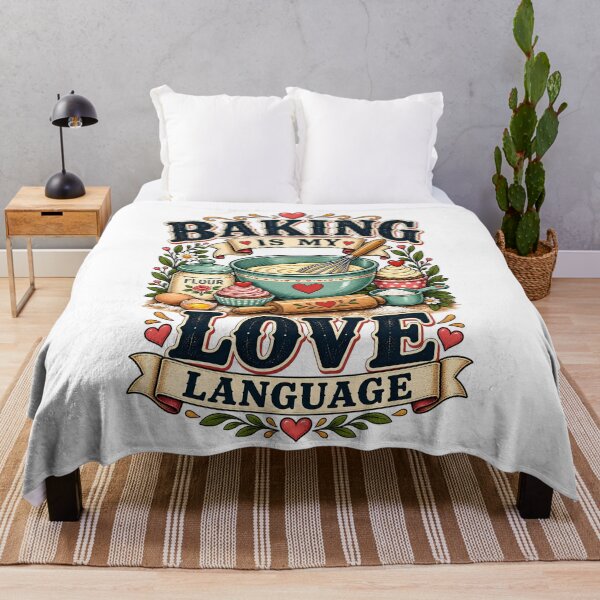 Item preview, Baking Is My Love Language Funny Baker designed and sold by Haji Kamora.