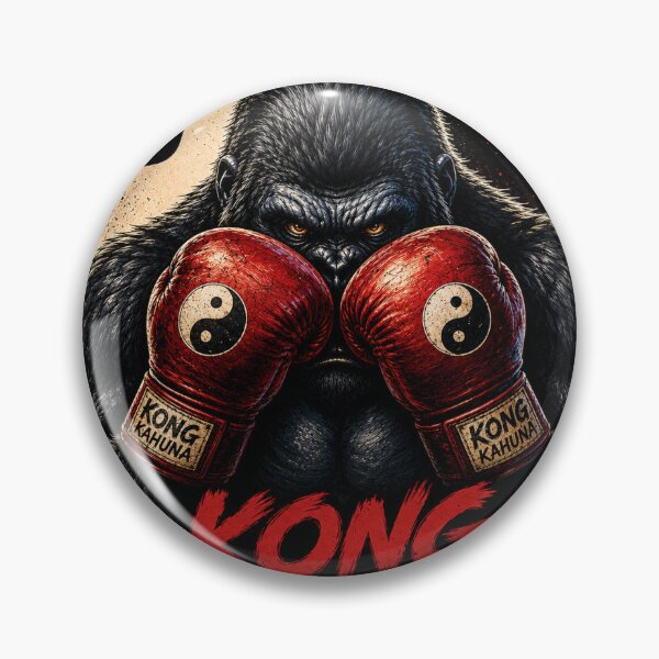 Item preview, Kong Kahuna Yin yang boxing gorilla- Defensive Guard designed and sold by EterniaE.