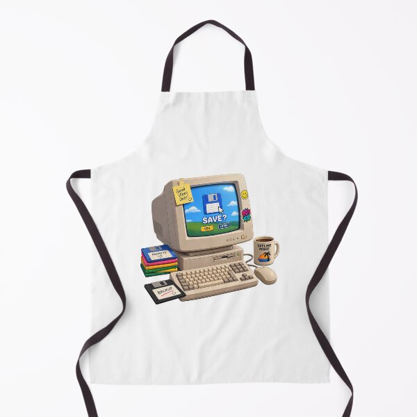 Item preview, Nostalgic 90s Computer Setup designed and sold by 3dleonardo.