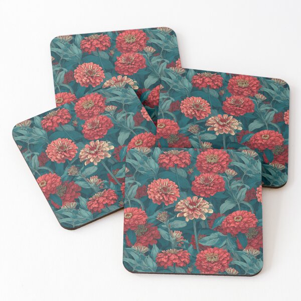 Item preview, Charming Zinnia Floral - Flower Floral Pattern - Father'S Day Gifts designed and sold by RoyalStarsPatts.