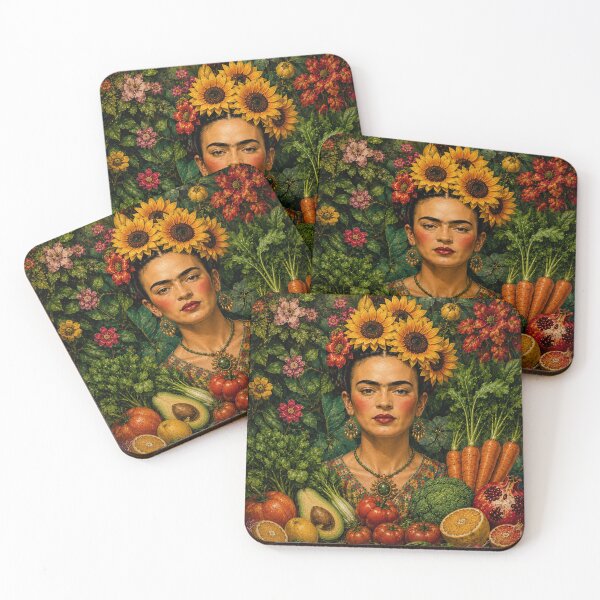 Item preview, Sunflowers Frida Kahlo designed and sold by Muycote.