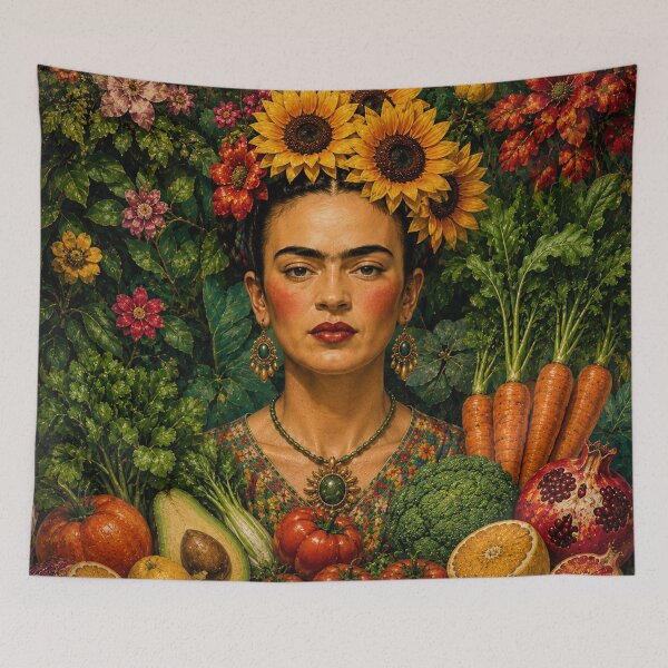Item preview, Sunflowers Frida Kahlo designed and sold by Muycote.