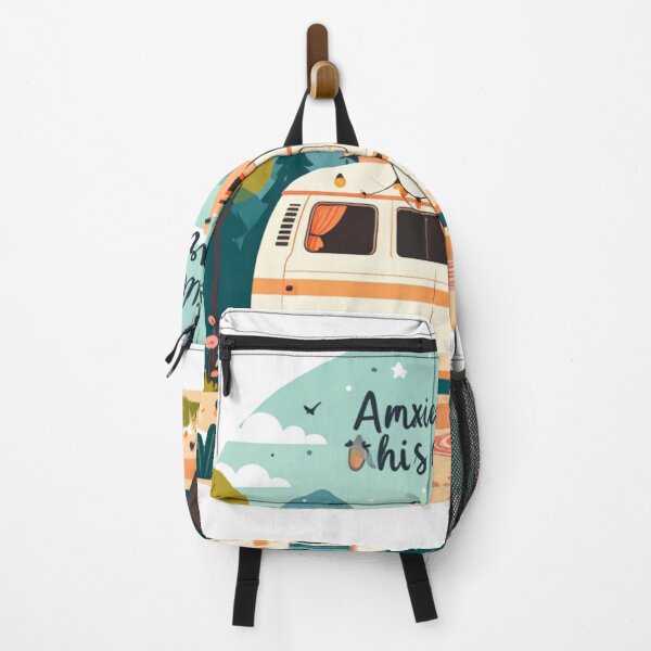 Item preview, Anxiety Built This Camper - Cute Vintage Retro Van Life designed and sold by NeonSketch Lab.