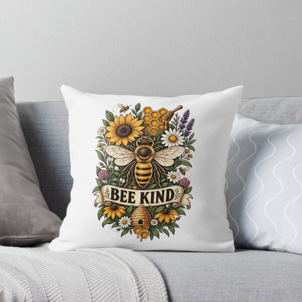 Item preview, Bee Kind Vintage Honeybee Nature designed and sold by Haji  Kamora.