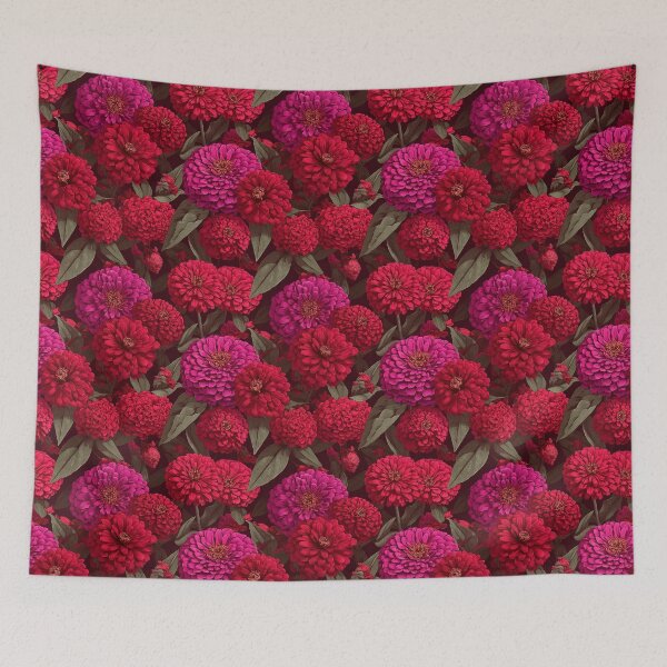 Item preview, Flourishing Zinnia  - Flower Bouquet Pattern - Fathers Day Ideas designed and sold by RoyalStarsPatts.
