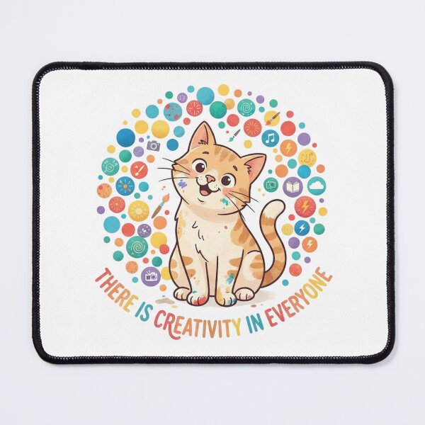 Item preview, Dot Day Creative Orange Tabby Cat – There Is Creativity in Everyone designed and sold by Ghostlycats2026.