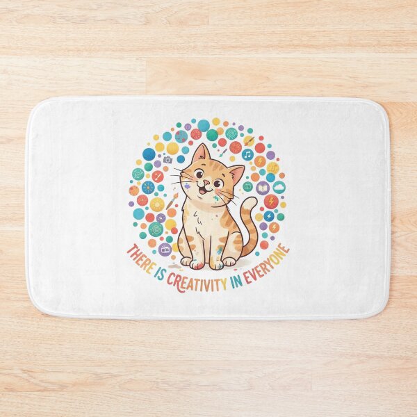 Item preview, Dot Day Creative Orange Tabby Cat – There Is Creativity in Everyone designed and sold by Ghostlycats2026.