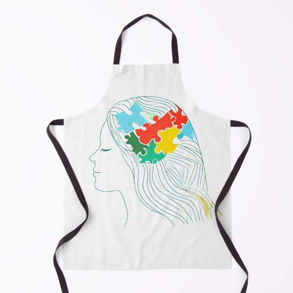 Item preview, Autistic Not Broken - Autism Awareness Neurodiversity Art designed and sold by NeonSketch Lab.