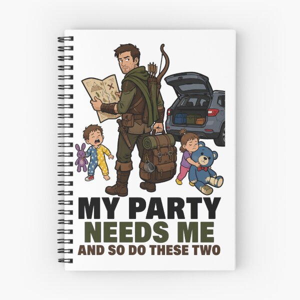 Item preview, My Party Needs Me and So Do These Two designed and sold by Print Loft.