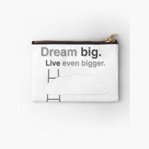 Item preview, Dream Big Live Bigger - Motivation Cloud Design designed and sold by Mnemovia.
