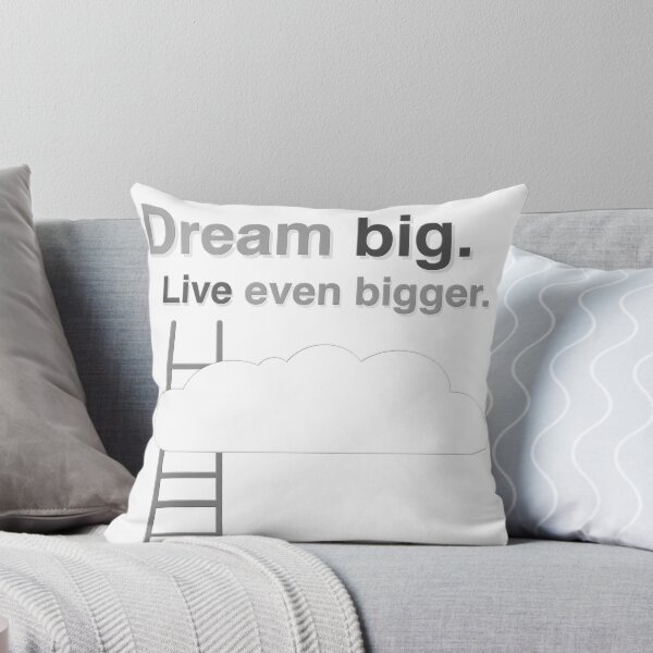 Item preview, Dream Big Live Bigger - Motivation Cloud Design designed and sold by Mnemovia.