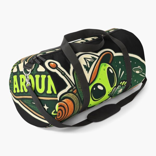 Item preview, Not From Around Here – Cute Alien Hiking Adventure designed and sold by rua93brasil.
