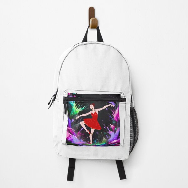 Item preview,  Dress Ballerina and Music Notes Abstract Art Print designed and sold by PetruArtDesigns.