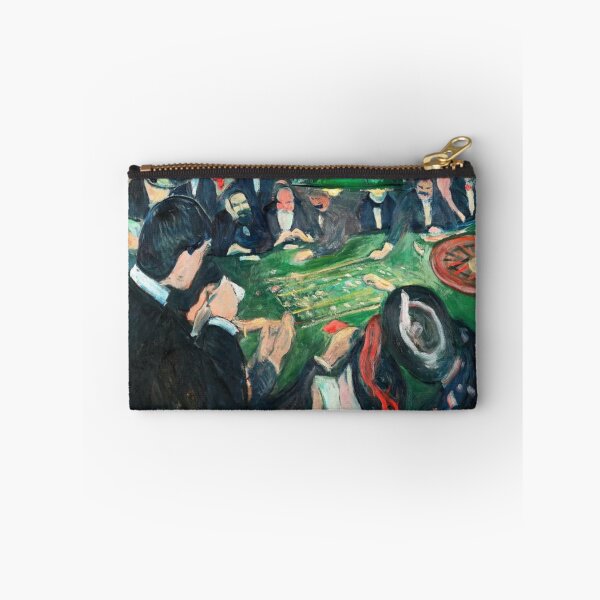 Item preview, Vintage Oil Painting Casino Gambling Scene for Retro Art Lovers designed and sold by RickE.