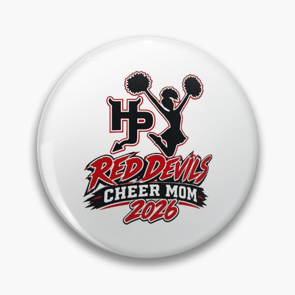 Item preview, Red Devils Cheer Mom 2026 designed and sold by DreadFlockArt.